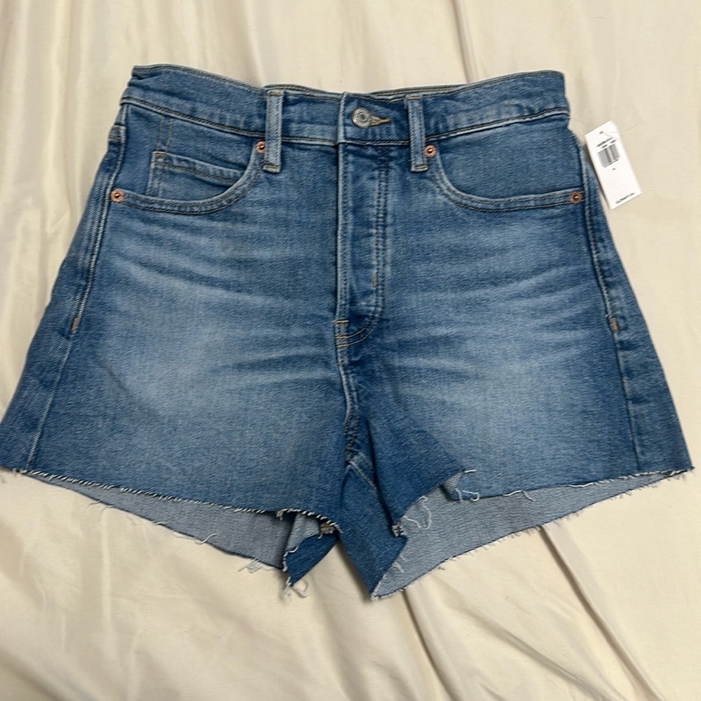 NWT Jean A-line shorts size 4